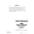 TEKTRONIX 465 Instrukcja Obsługi